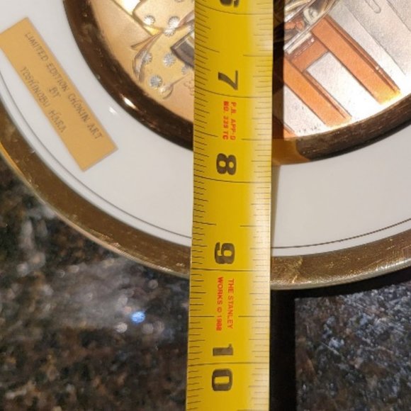 Decorative Chinese Motif & Yoshinobu Hara Chokin Limited Edition 1983 - Picture 6 of 6